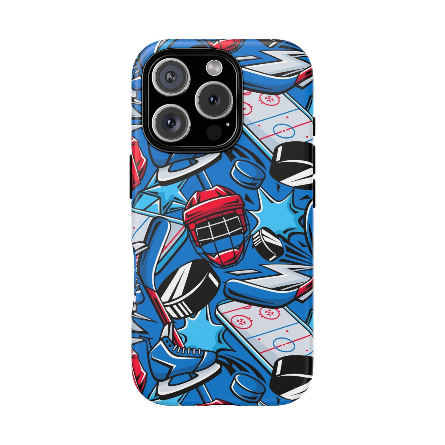Ice Hockey PowerPlay: Sports-Inspired Phone Case for iPhone, Samsung Galaxy and Google Pixel devices
