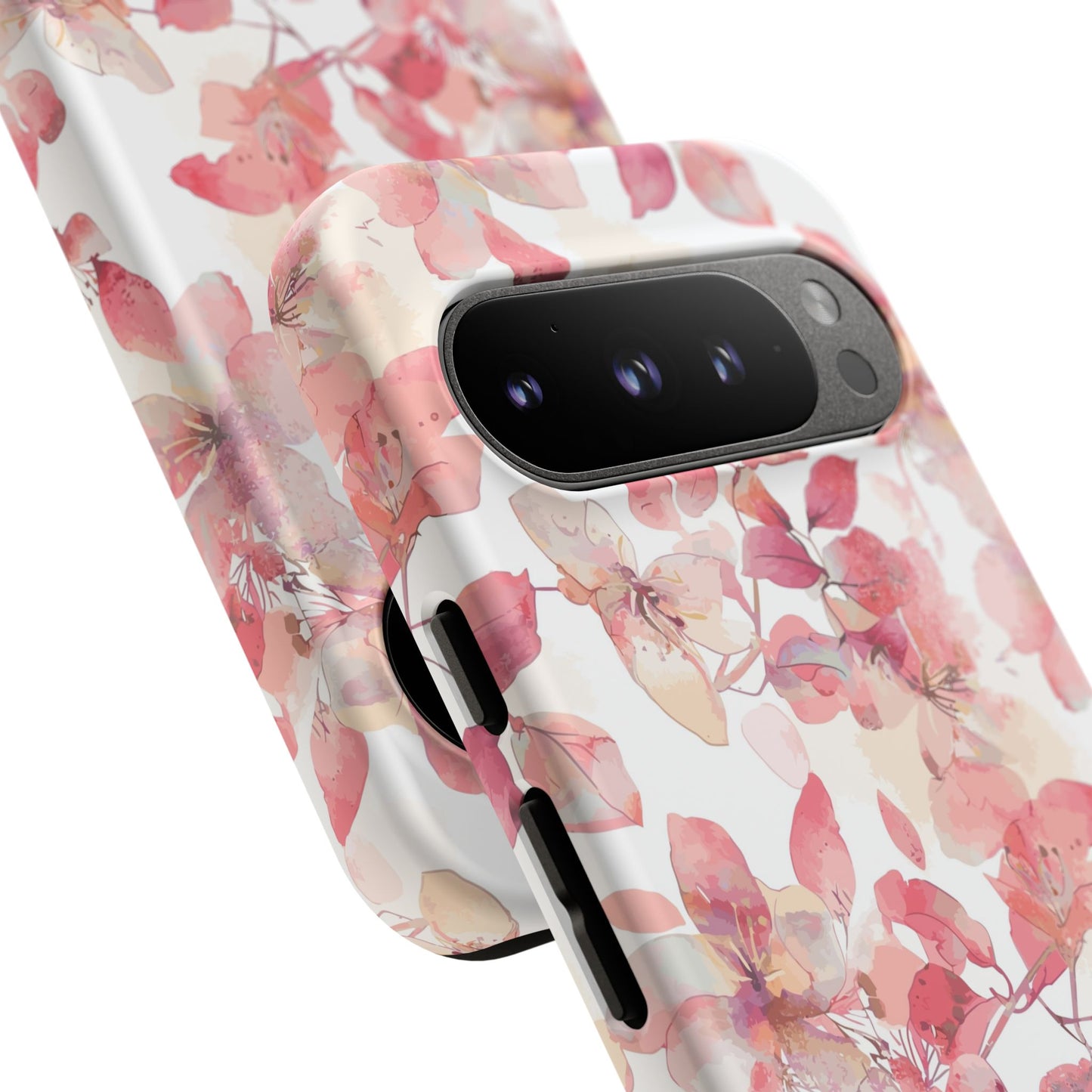 Watercolor Flowers: Tough Case for iPhone, Samsung Galaxy and Google Pixel devices