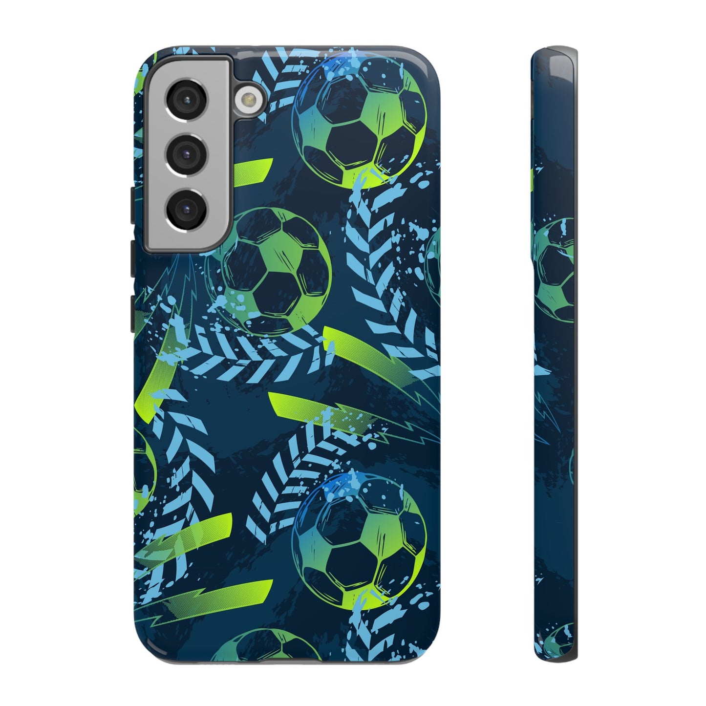 Football Grunge: Sporty Phone Case for iPhone, Samsung Galaxy and Google Pixel
