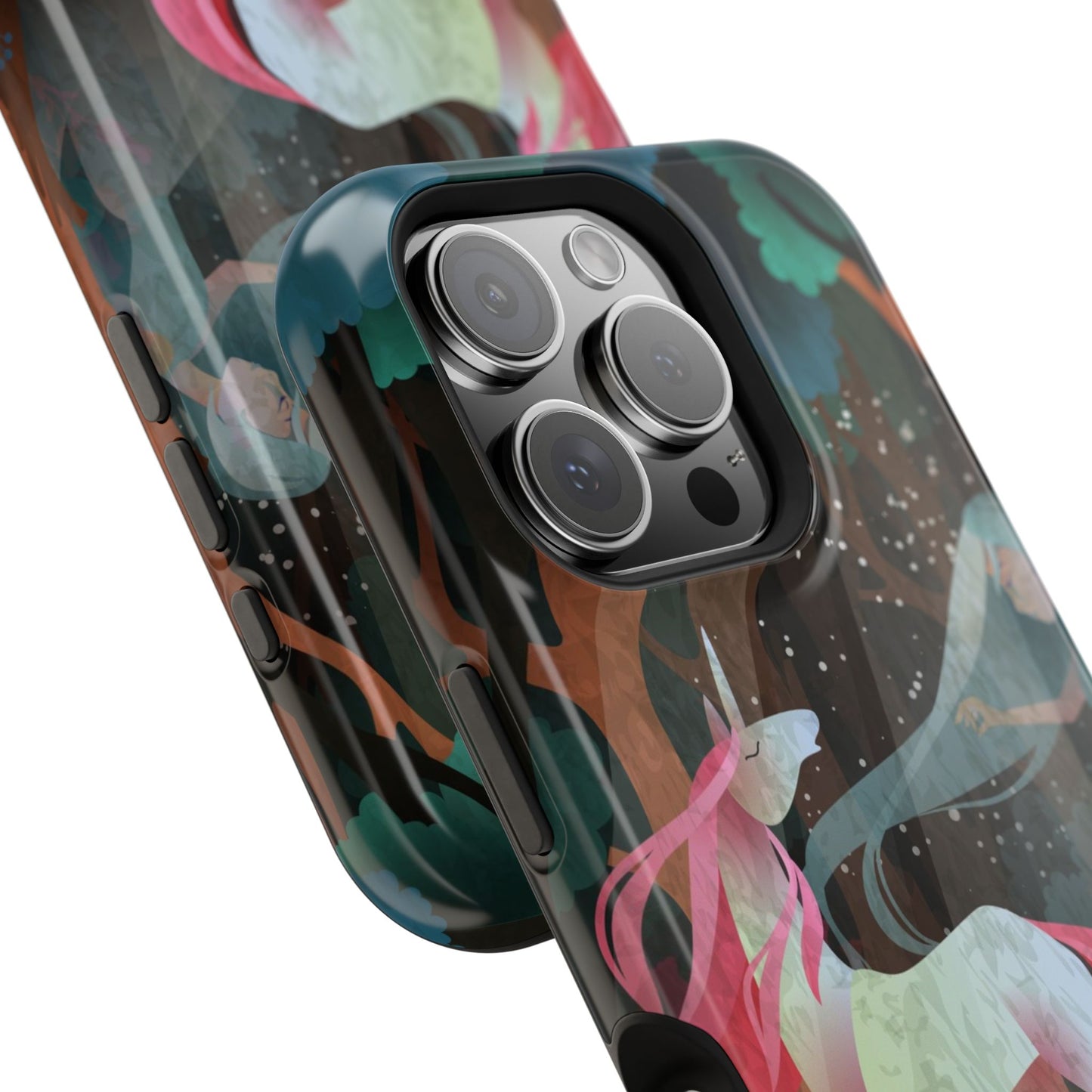 Fairy & Unicorn: Enchanted MagSafe Phone Case for iPhone