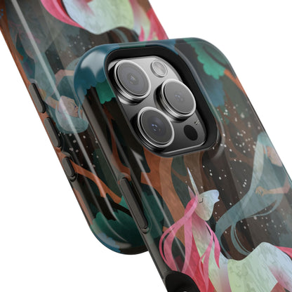 Fairy & Unicorn: Enchanted MagSafe Phone Case for iPhone
