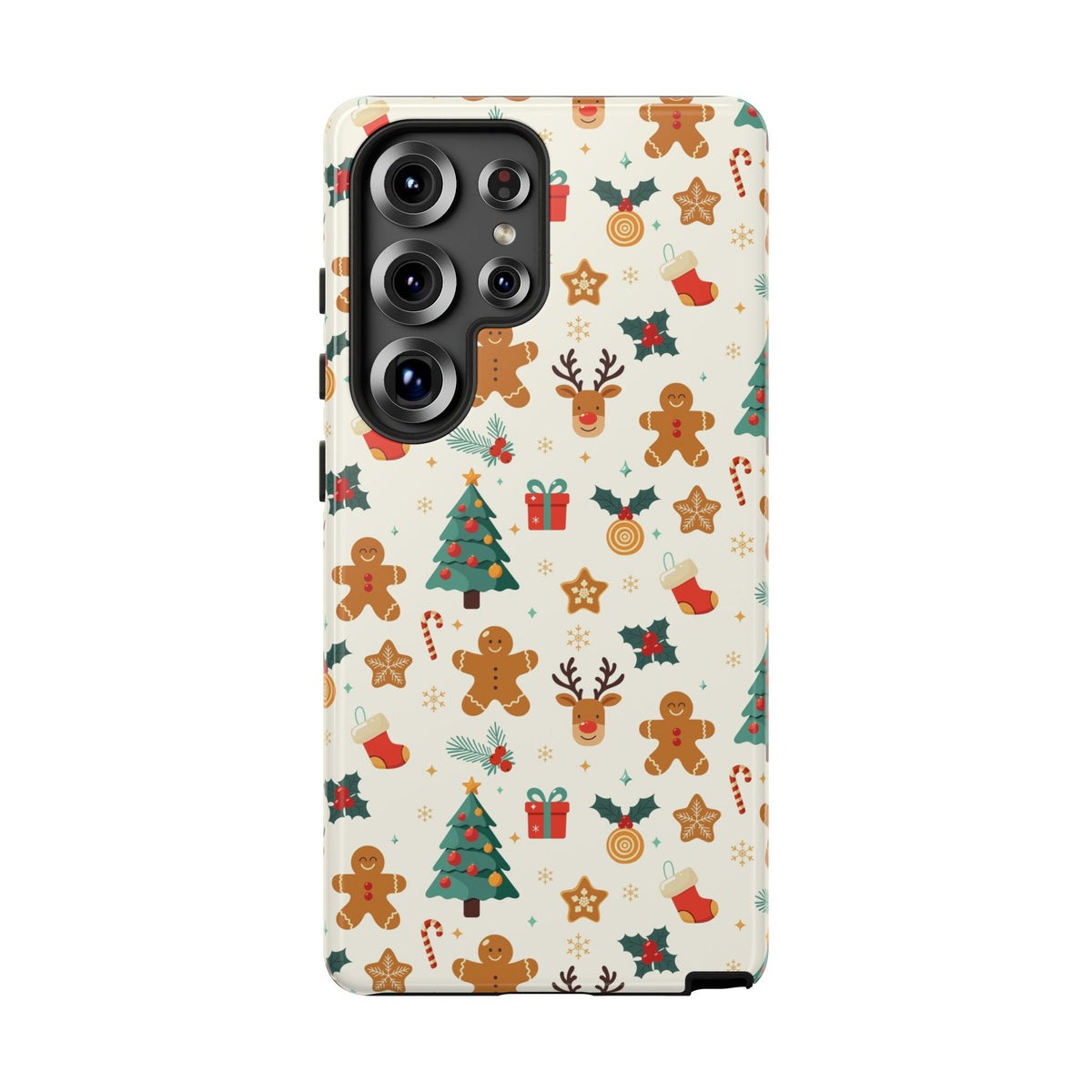Gingerbread Holidays: Xmas-themed phone case for iPhone, Samsung and Google Pixel