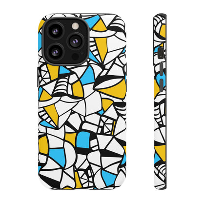 Abstract Graffiti: Tough Cases for iPhone, Galaxy and Pixel devices