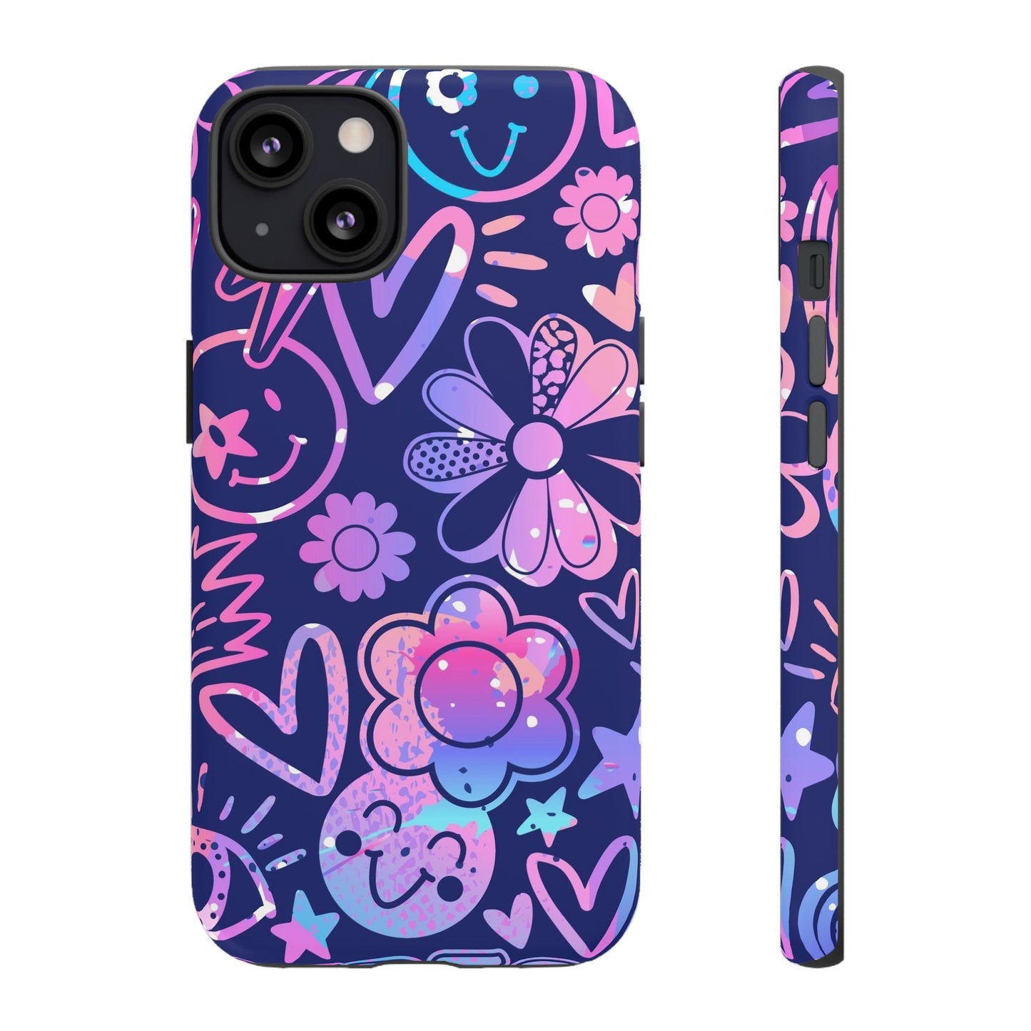Live Inspired: Purple Tough Case for iPhone, Samsung Galaxy and Google Pixel devices