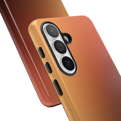 Midnight Peach: Luxury Phone Case for Samsung Galaxy Phones