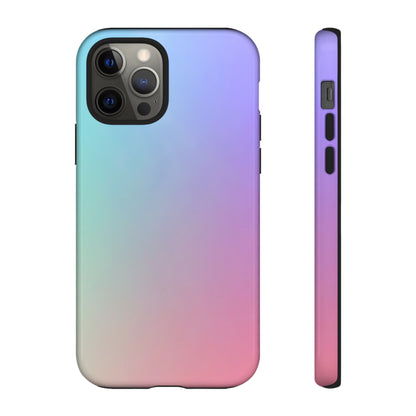 Cotton Candy: Quadcolor Pastel Gradient Tough Case for iPhone, Samsung Galaxy and Google Pixel devices