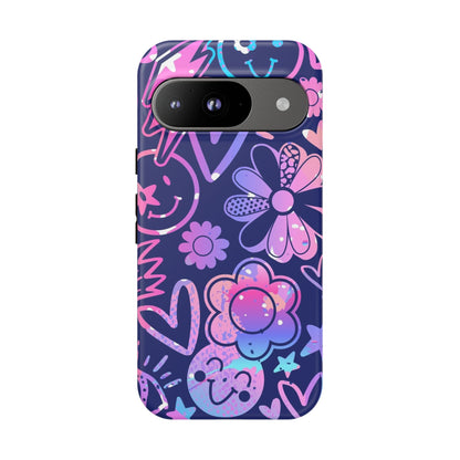 Live Inspired: Purple Tough Case for iPhone, Samsung Galaxy and Google Pixel devices