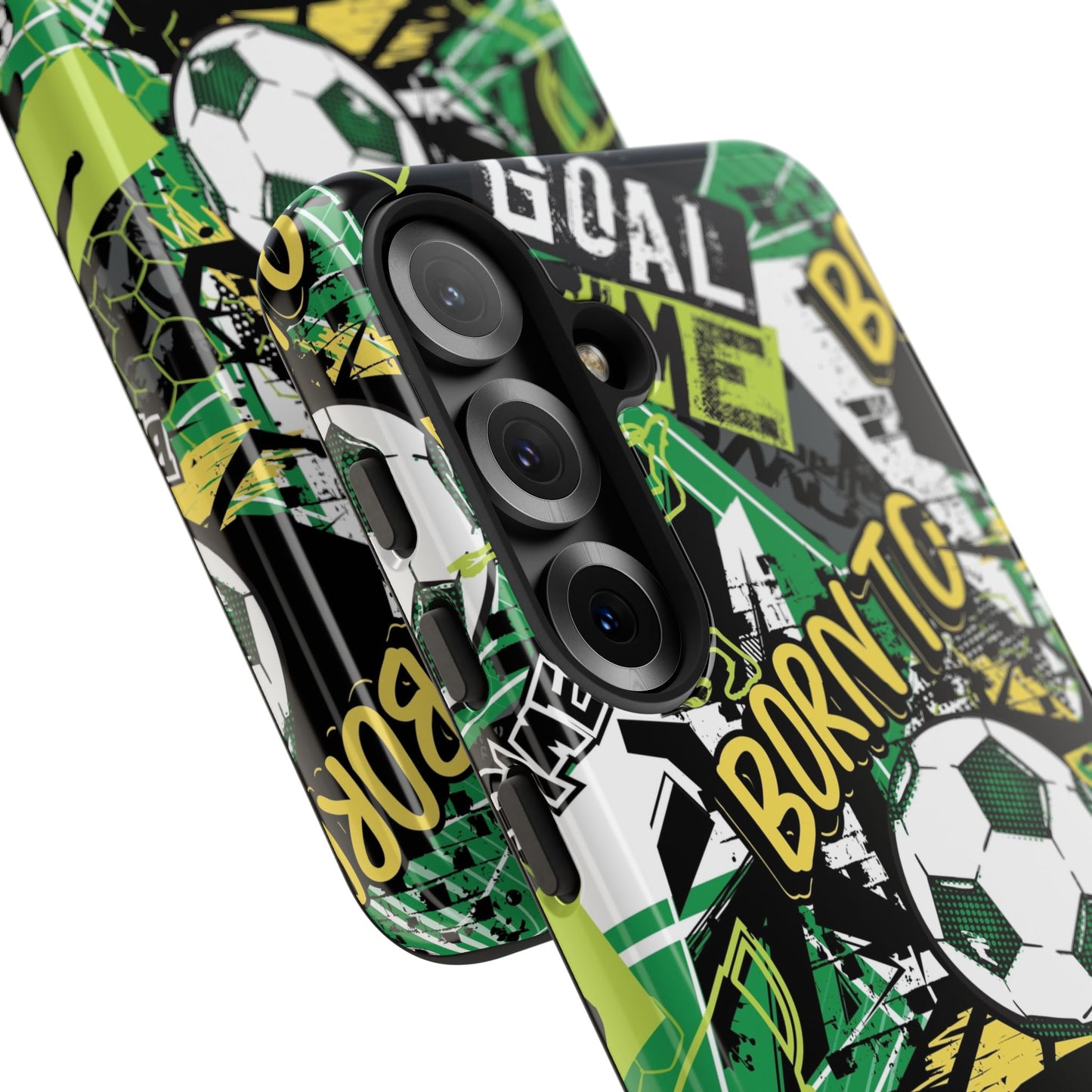 Born to Goal: Football-inspired phone case for iPhone and Samsung Galaxy