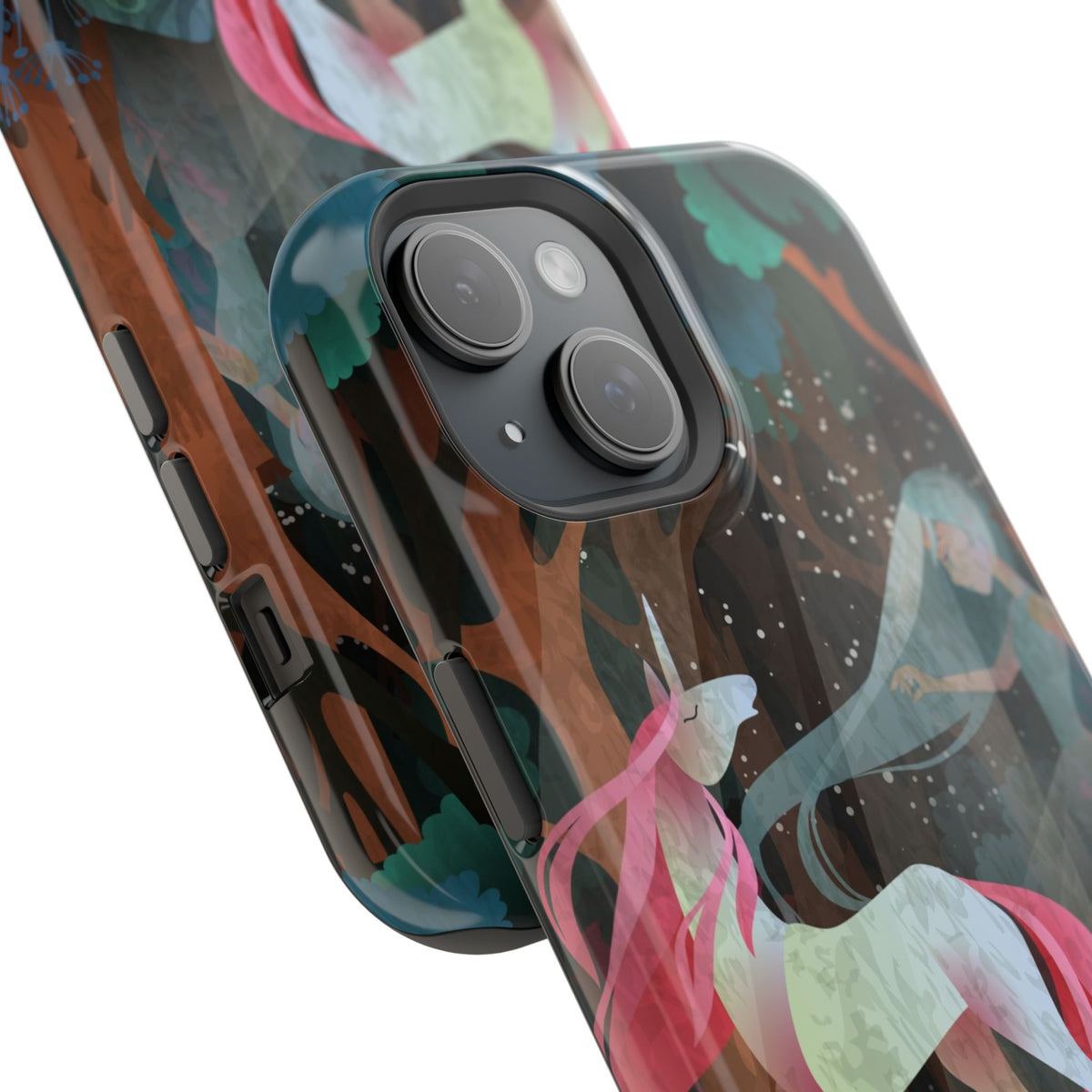 Fairy & Unicorn: Enchanted MagSafe Phone Case for iPhone