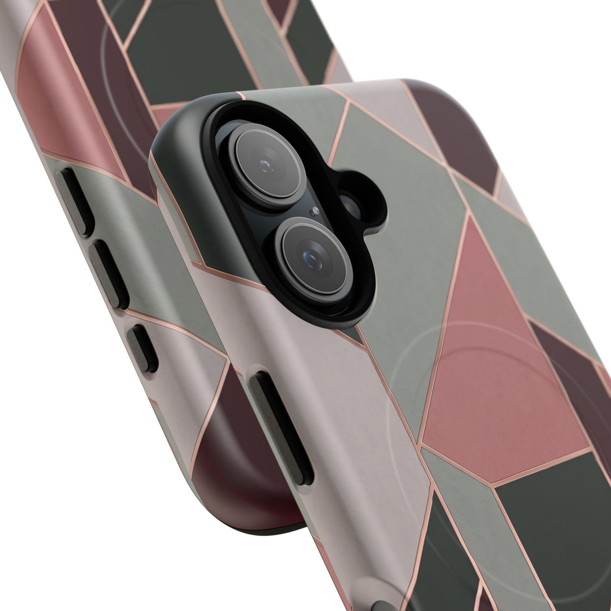 Geometric Luxe MagSafe Phone Case for iPhone