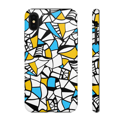 Abstract Graffiti: Tough Cases for iPhone, Galaxy and Pixel devices