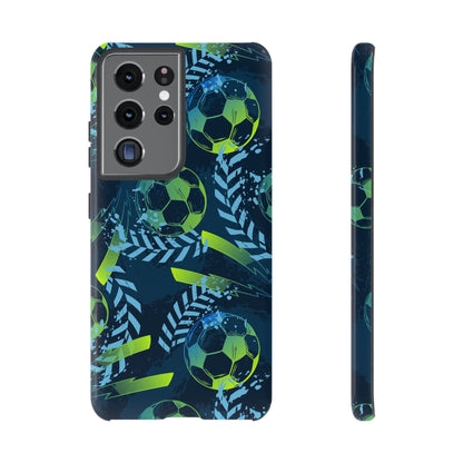 Football: Protective phone case for iPhone, Samsung Galaxy and Google Pixel phones