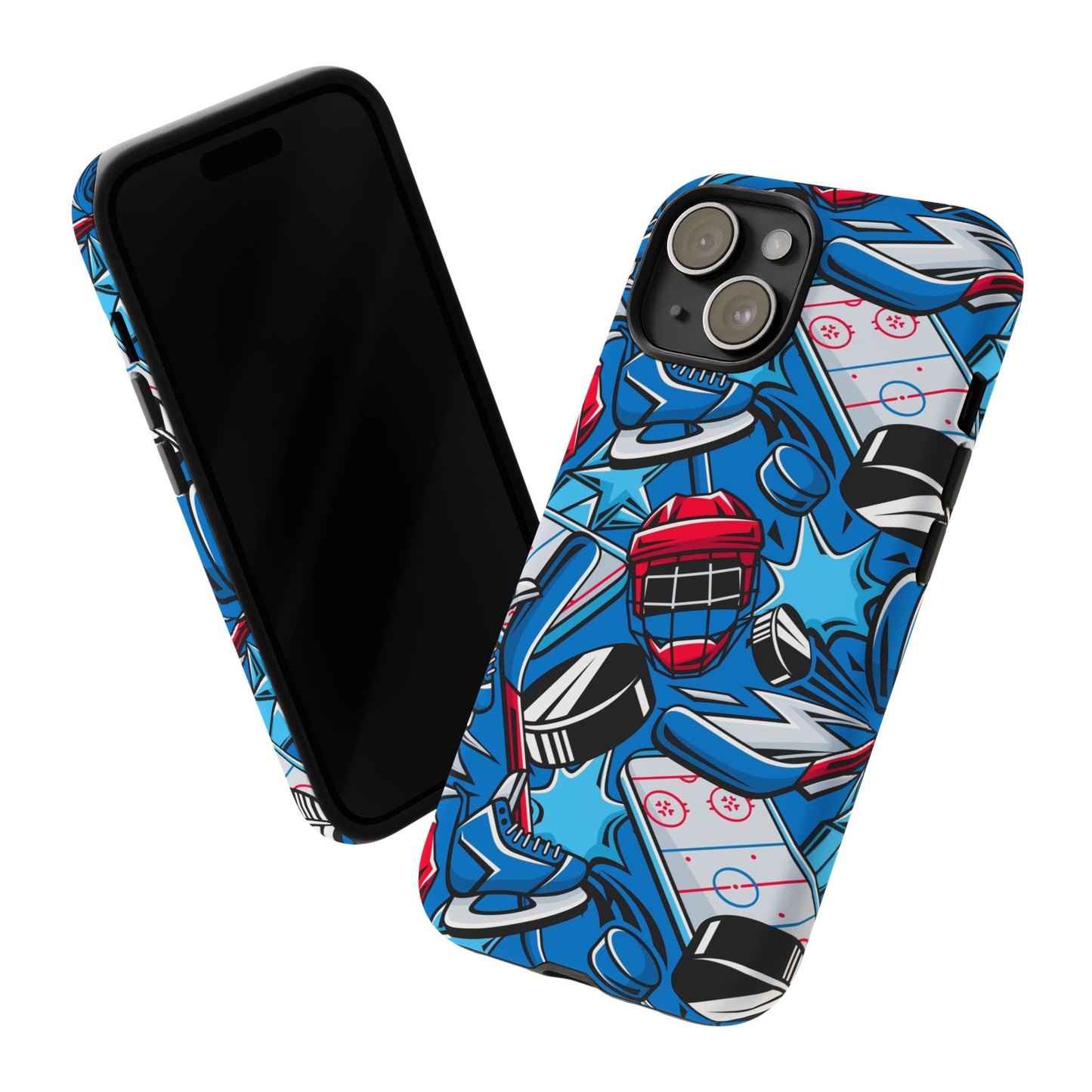 Ice Hockey PowerPlay: Sports-Inspired Phone Case for iPhone, Samsung Galaxy and Google Pixel devices