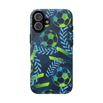 Football Grunge: Sporty Phone Case for iPhone, Samsung Galaxy and Google Pixel