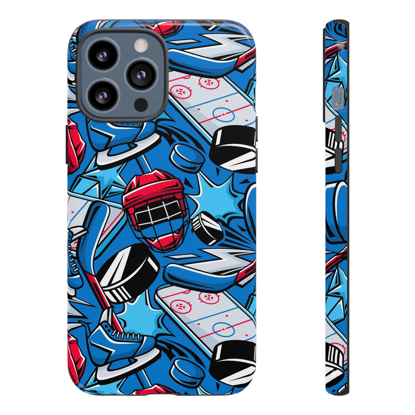 Ice Hockey PowerPlay: Sports-Inspired Phone Case for iPhone, Samsung Galaxy and Google Pixel devices