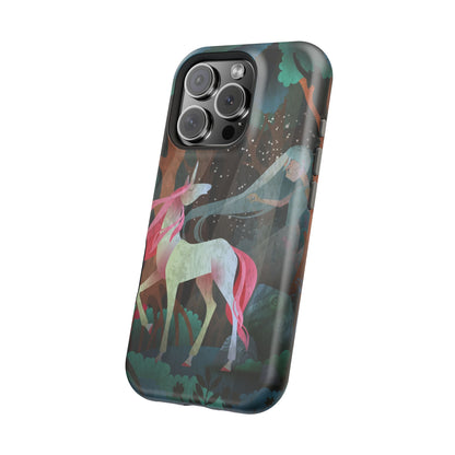 Fairy & Unicorn: Enchanted MagSafe Phone Case for iPhone