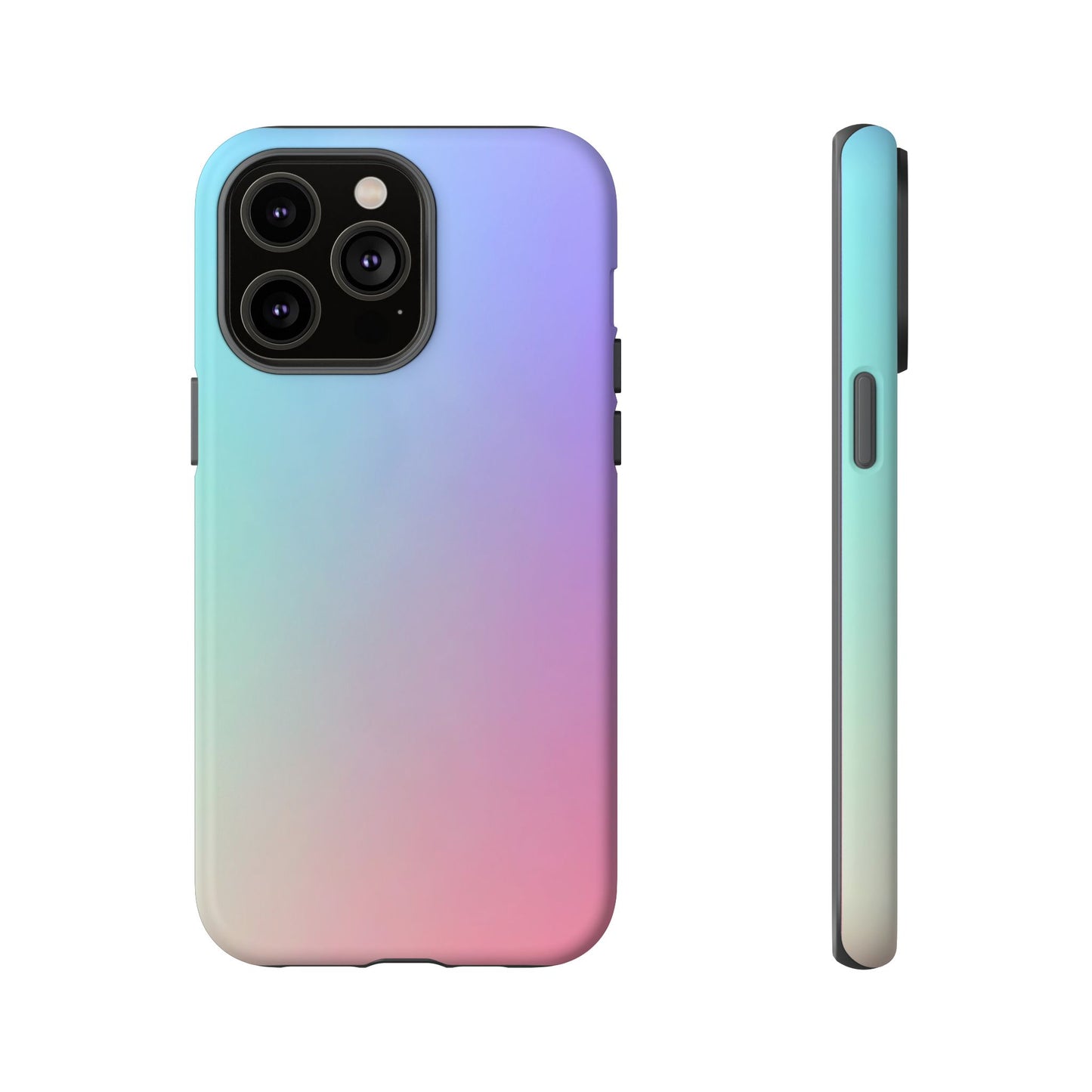 Cotton Candy: Quadcolor Pastel Gradient Tough Case for iPhone, Samsung Galaxy and Google Pixel devices
