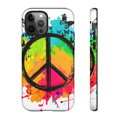 Peace Bloom: Inspiring Phone Case for iPhone and Samsung Galaxy