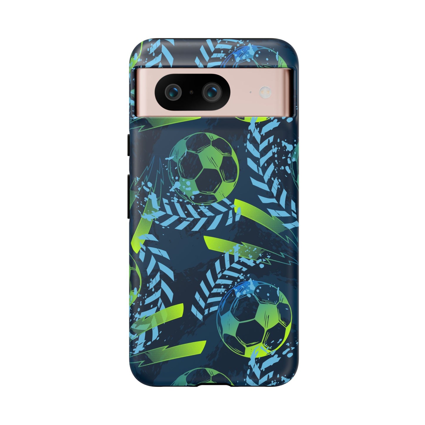 Football: Protective phone case for iPhone, Samsung Galaxy and Google Pixel phones