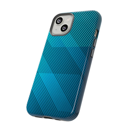 Blue Elegance: Tough Case for iPhone, Samsung Galaxy and Google Pixel devices