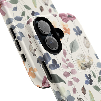 Floral Prints Phone Case for iPhone, Samsung Galaxy and Pixel devices