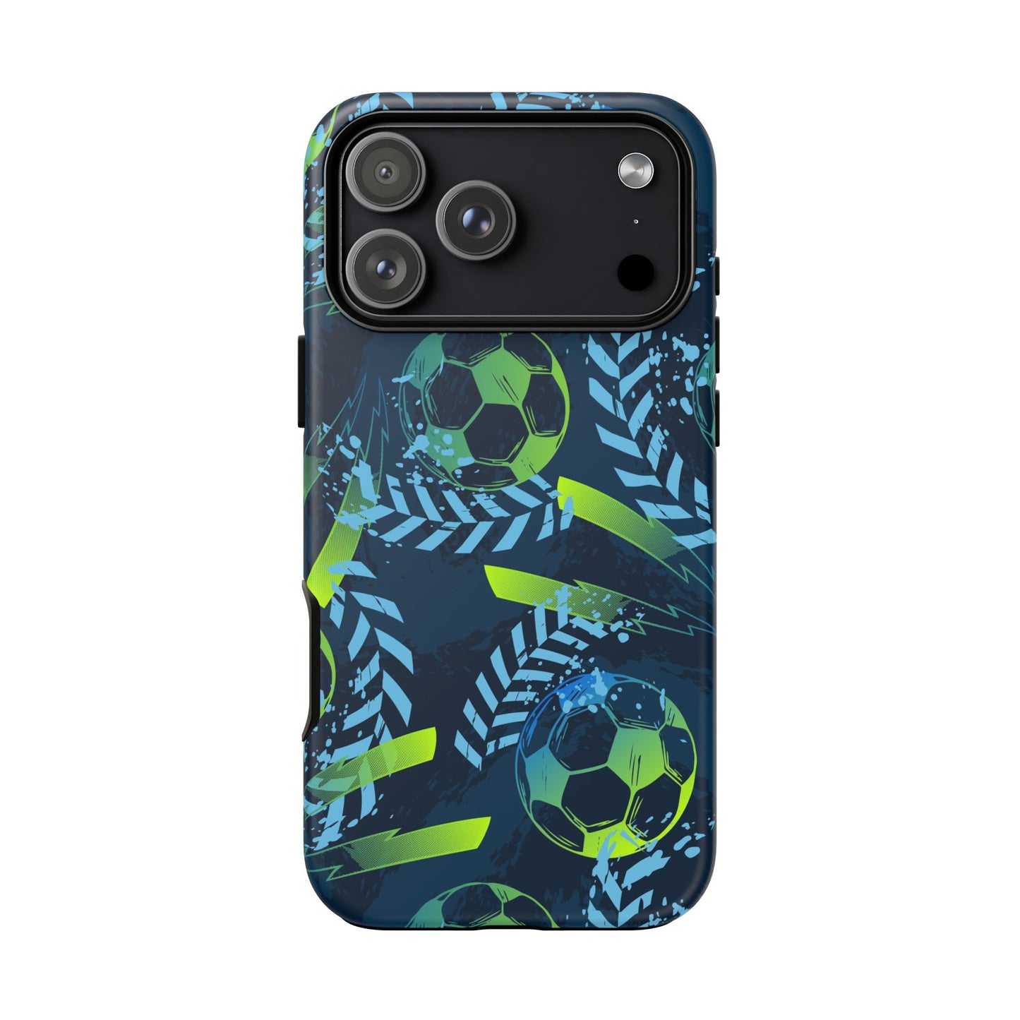 Football Grunge: Sporty Phone Case for iPhone, Samsung Galaxy and Google Pixel