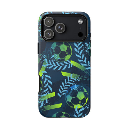 Football Grunge: Sporty Phone Case for iPhone, Samsung Galaxy and Google Pixel