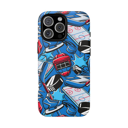 Ice Hockey PowerPlay: Sports-Inspired Phone Case for iPhone, Samsung Galaxy and Google Pixel devices