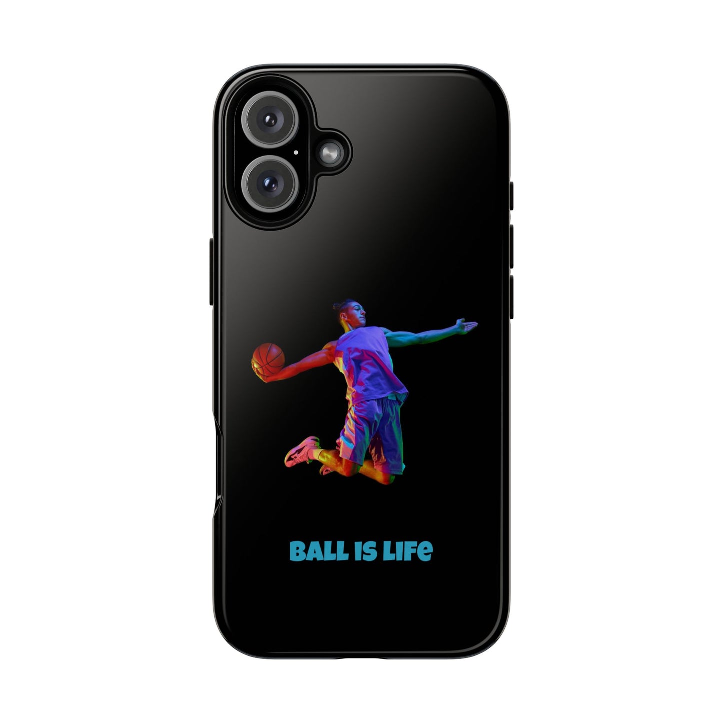 Ball is Life: Basketball Inspired Phone Case for iPhone, Samsung Galaxy and Pixel Devices