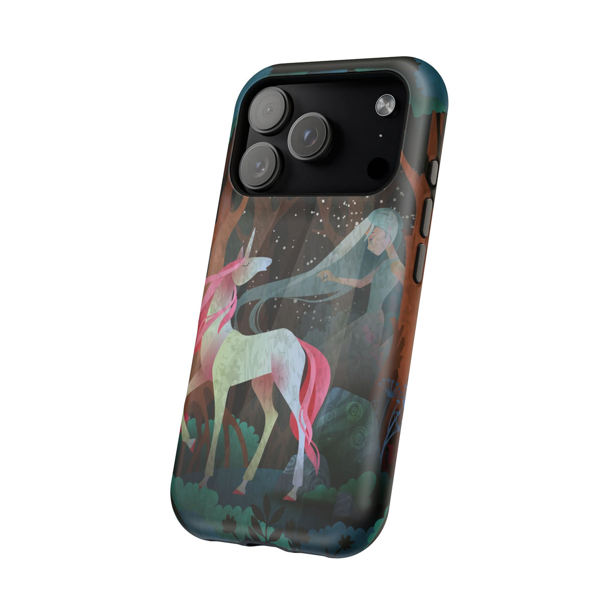 Fairy & Unicorn: Enchanted MagSafe Phone Case for iPhone