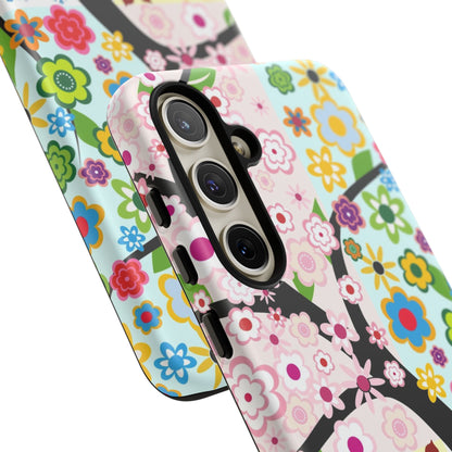 Four Seasons: Fall, Winter, Spring and Summer inspired phone case for iPhone, Samsung Galaxy and Google Pixel devices