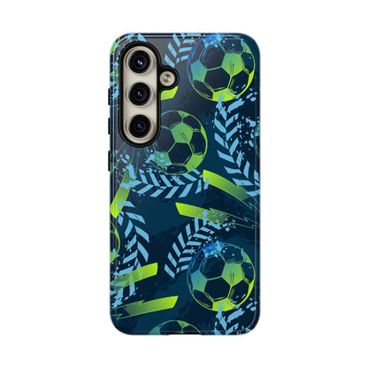 Football Grunge: Sporty Phone Case for iPhone, Samsung Galaxy and Google Pixel