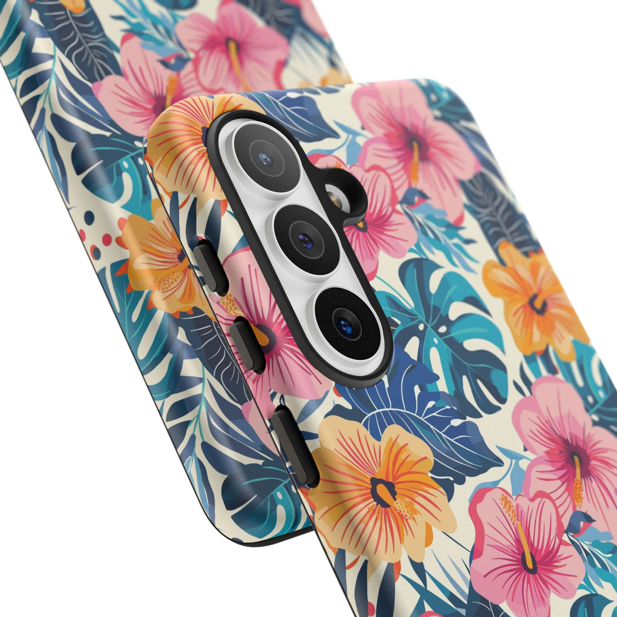 Hibiscus Bloom: Cute Floral Phone Case for iPhone, Samsung and Google Pixel