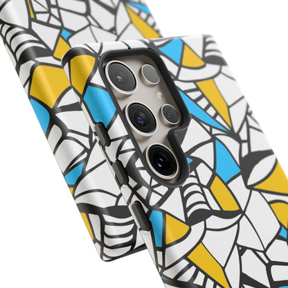 Abstract Graffiti: Tough Cases for iPhone, Galaxy and Pixel devices