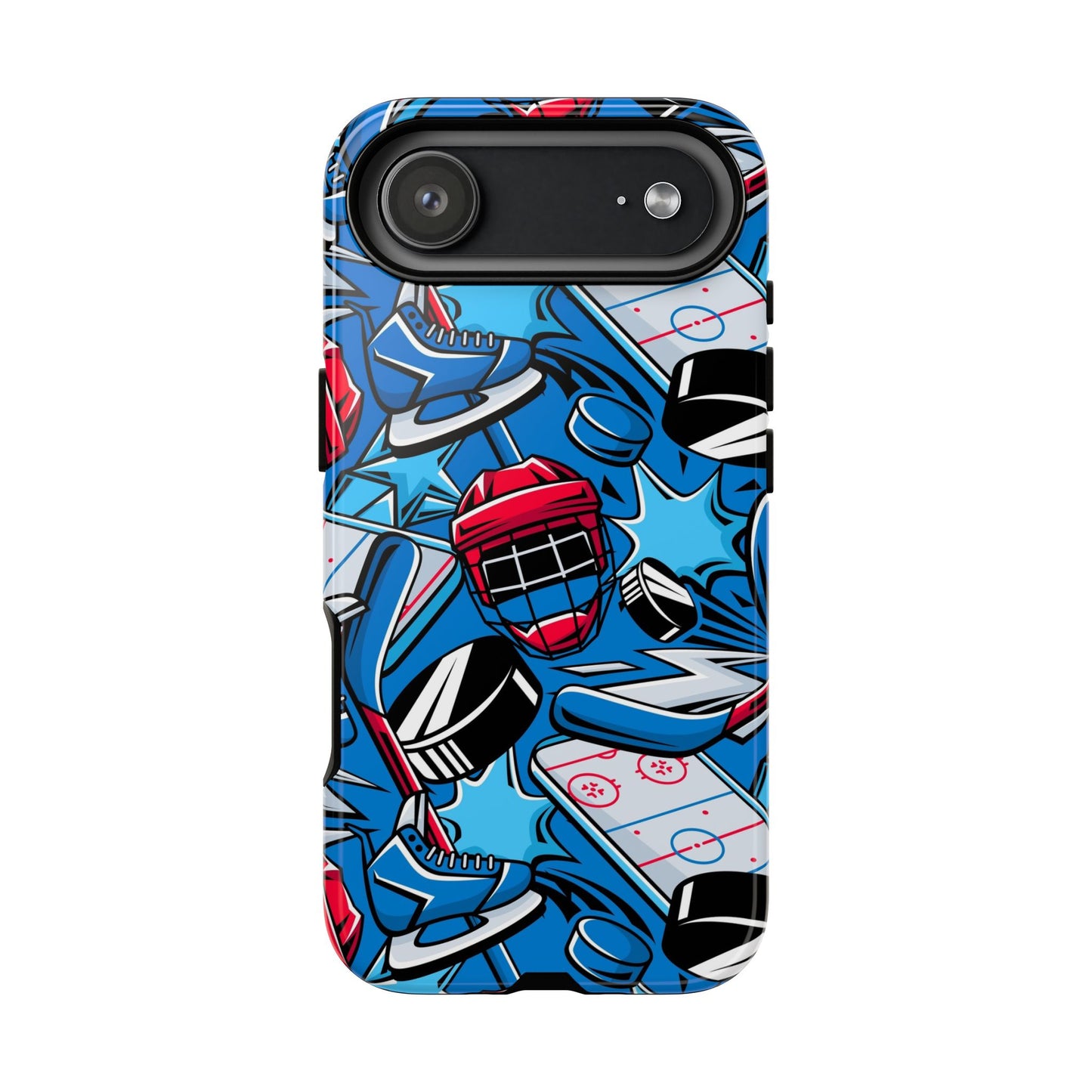 Ice Hockey PowerPlay: Sports-Inspired Phone Case for iPhone, Samsung Galaxy and Google Pixel devices