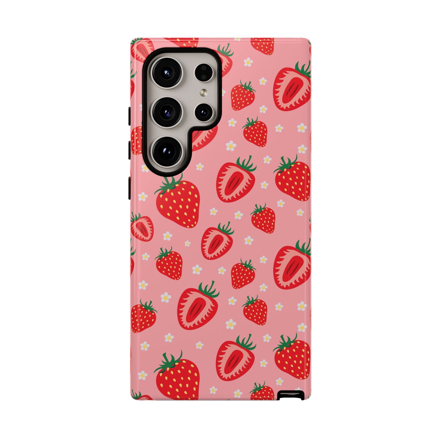 Berry Strawberry: Fruit-inspired phone case for iPhone, Samsung Galaxy and Google Pixel devices