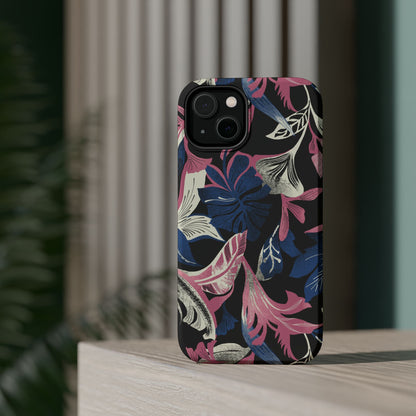 Tropique (MagSafe version): Palm & Fall Fusion Phone Case for iPhone