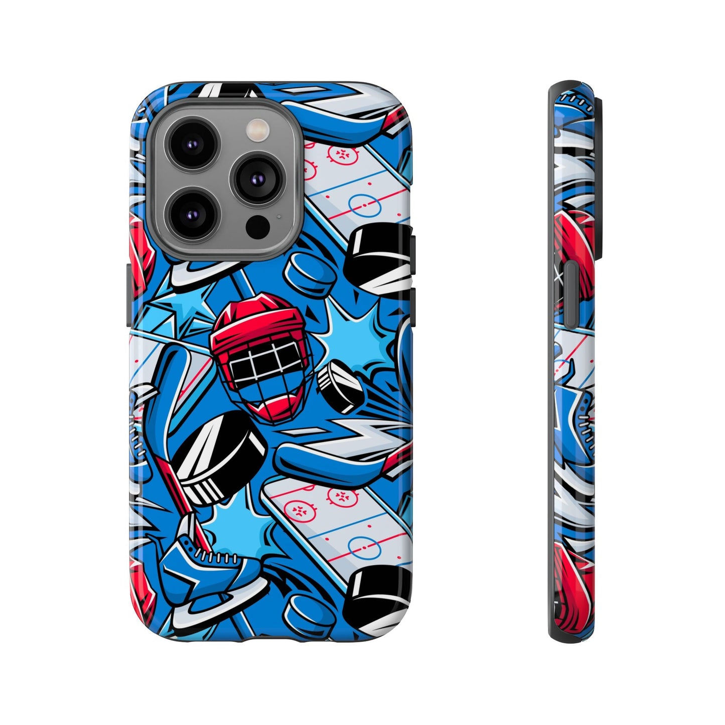 Ice Hockey PowerPlay: Sports-Inspired Phone Case for iPhone, Samsung Galaxy and Google Pixel devices