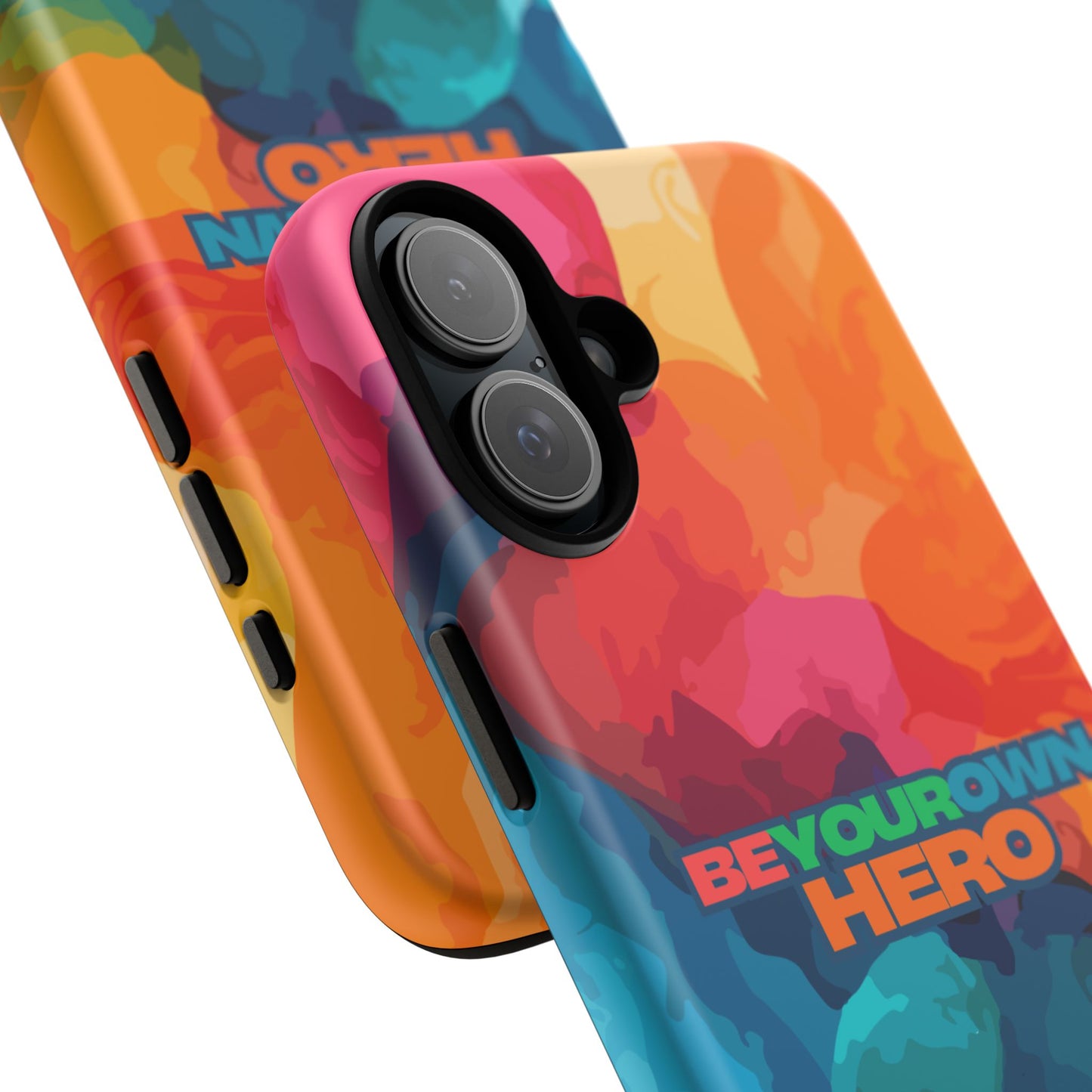 Be Your Own Hero: Inspiring Quote Phone Case for iPhone, Samsung Galaxy and Google Pixel