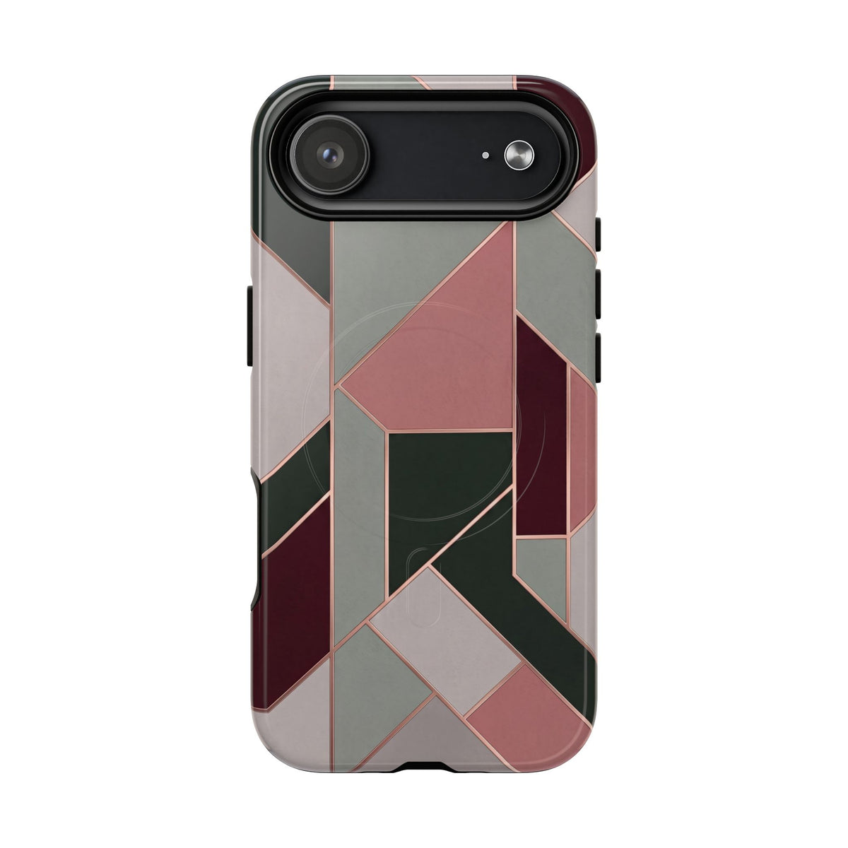 Geometric Luxe MagSafe Phone Case for iPhone