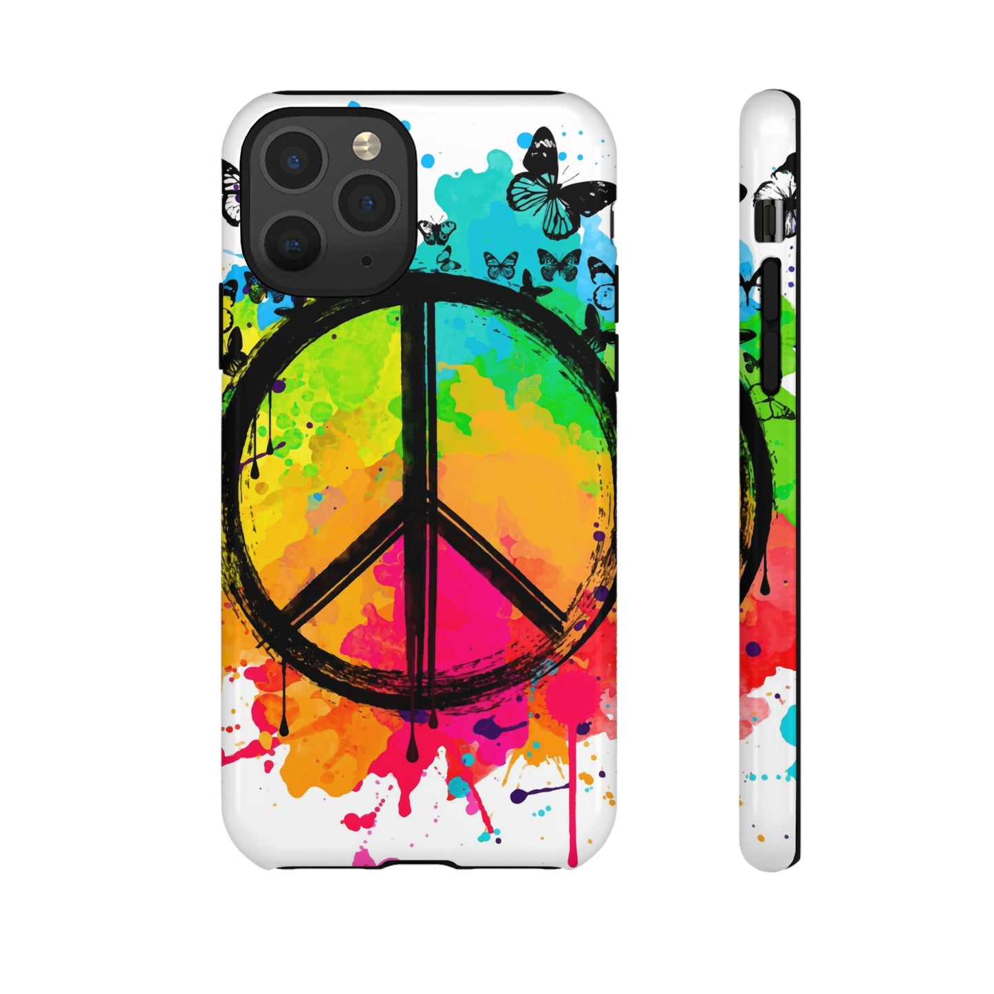 Peace Bloom: Inspiring Phone Case for iPhone and Samsung Galaxy