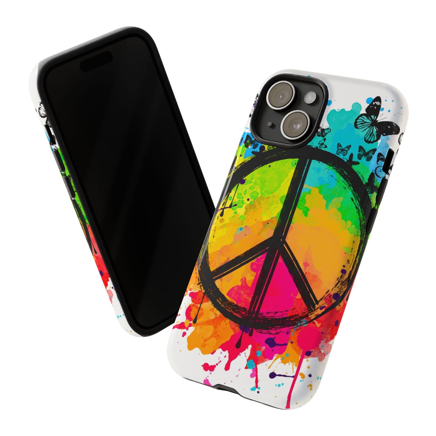 Peace Bloom: Inspiring Phone Case for iPhone and Samsung Galaxy