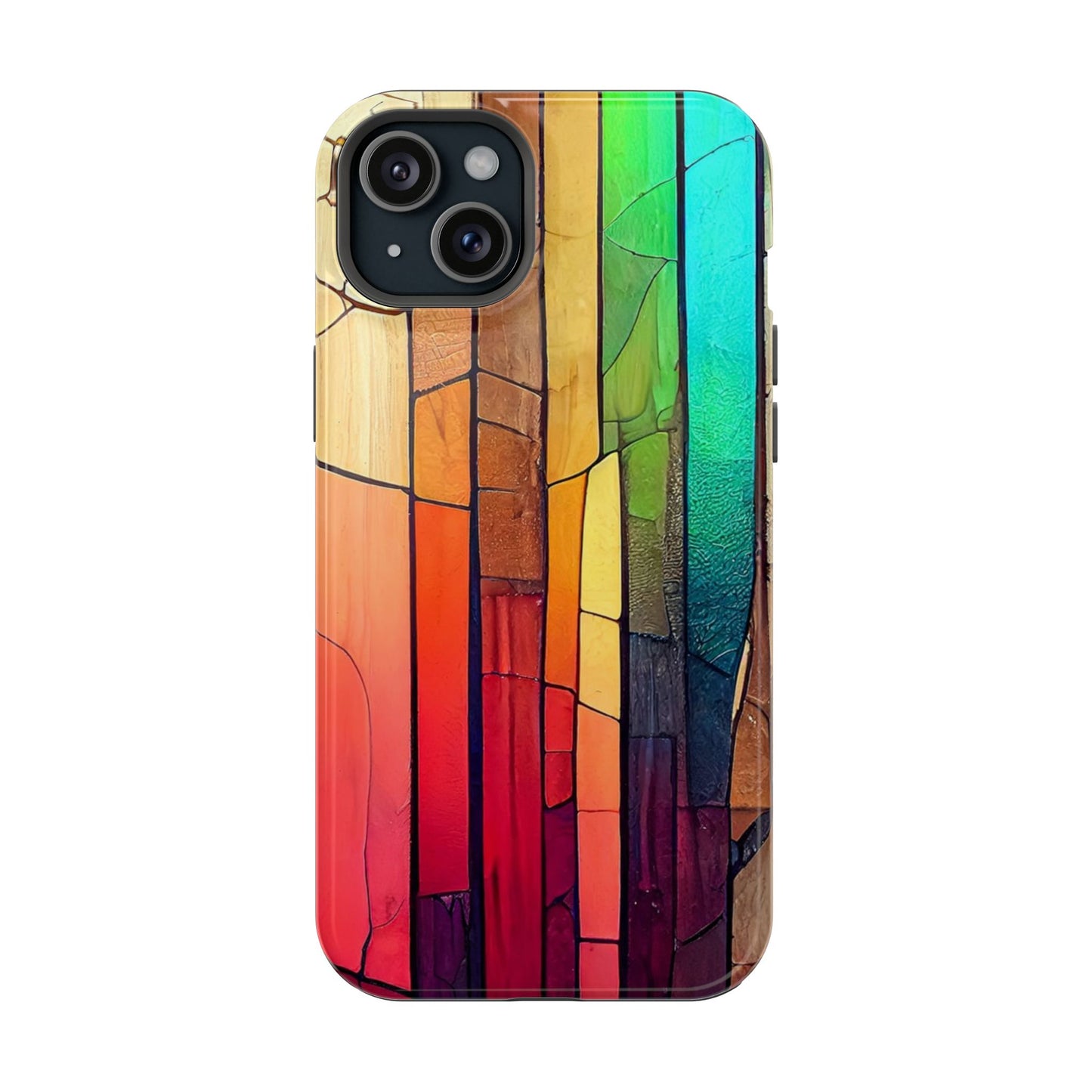 Stained Glass Design MagSafe Case for iPhone