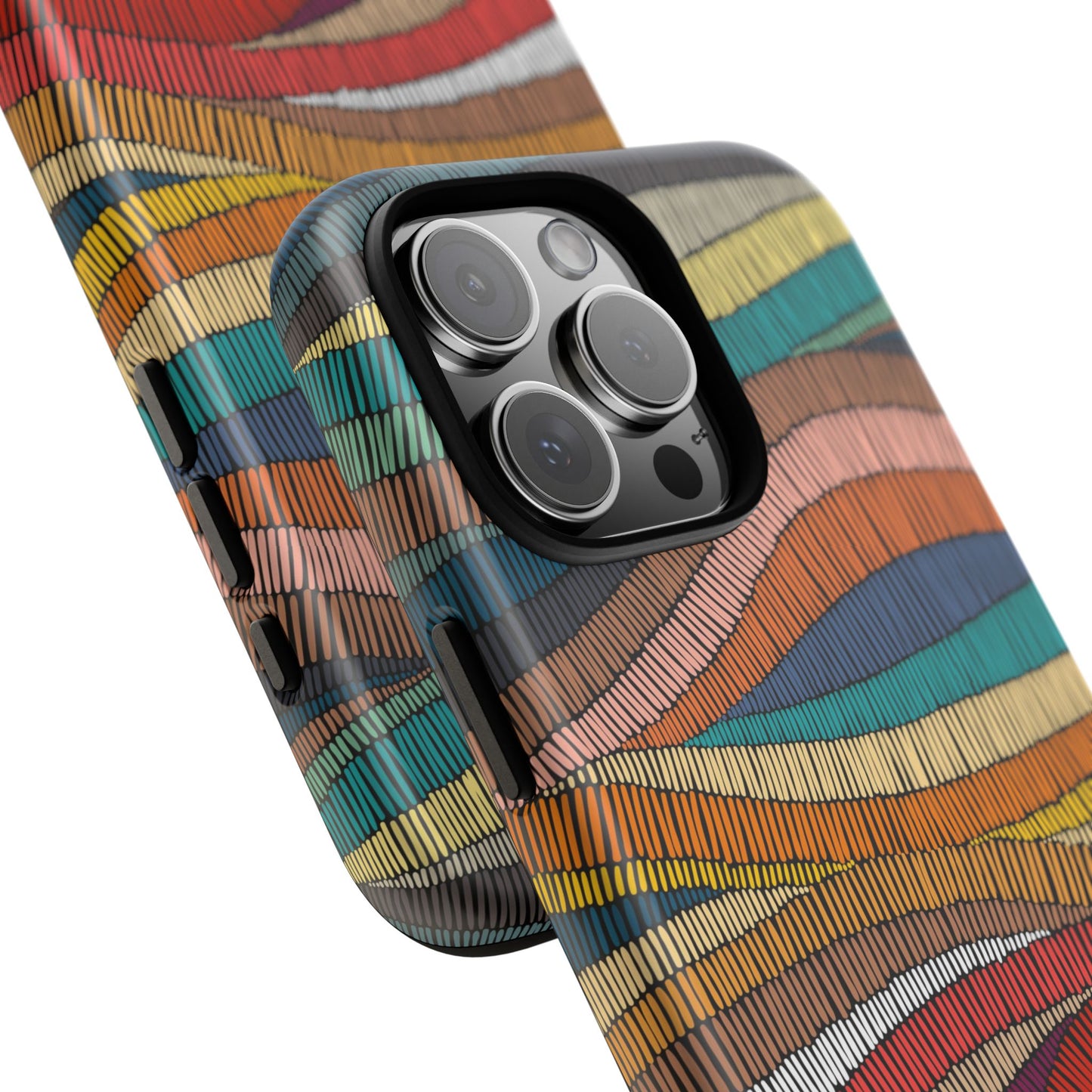 Threaded Harmony: Tapestry-inspired Phone Case for iPhone, Samsung Galaxy and Google Pixel devices