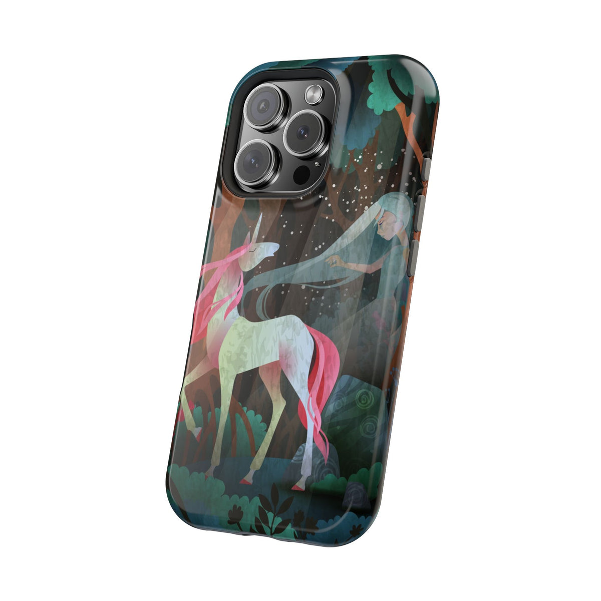 Fairy & Unicorn: Enchanted MagSafe Phone Case for iPhone