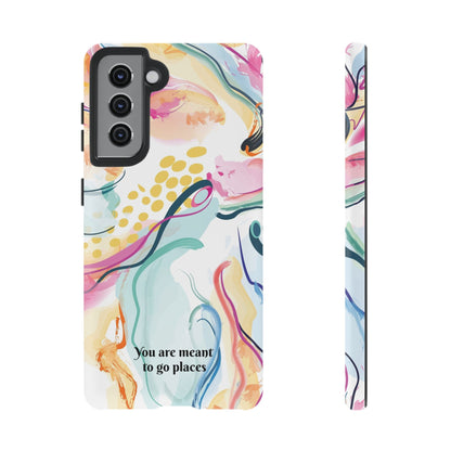 You are meant to go places: Tough Cases for iPhone, Samsung Galaxy and Google Pixel devices