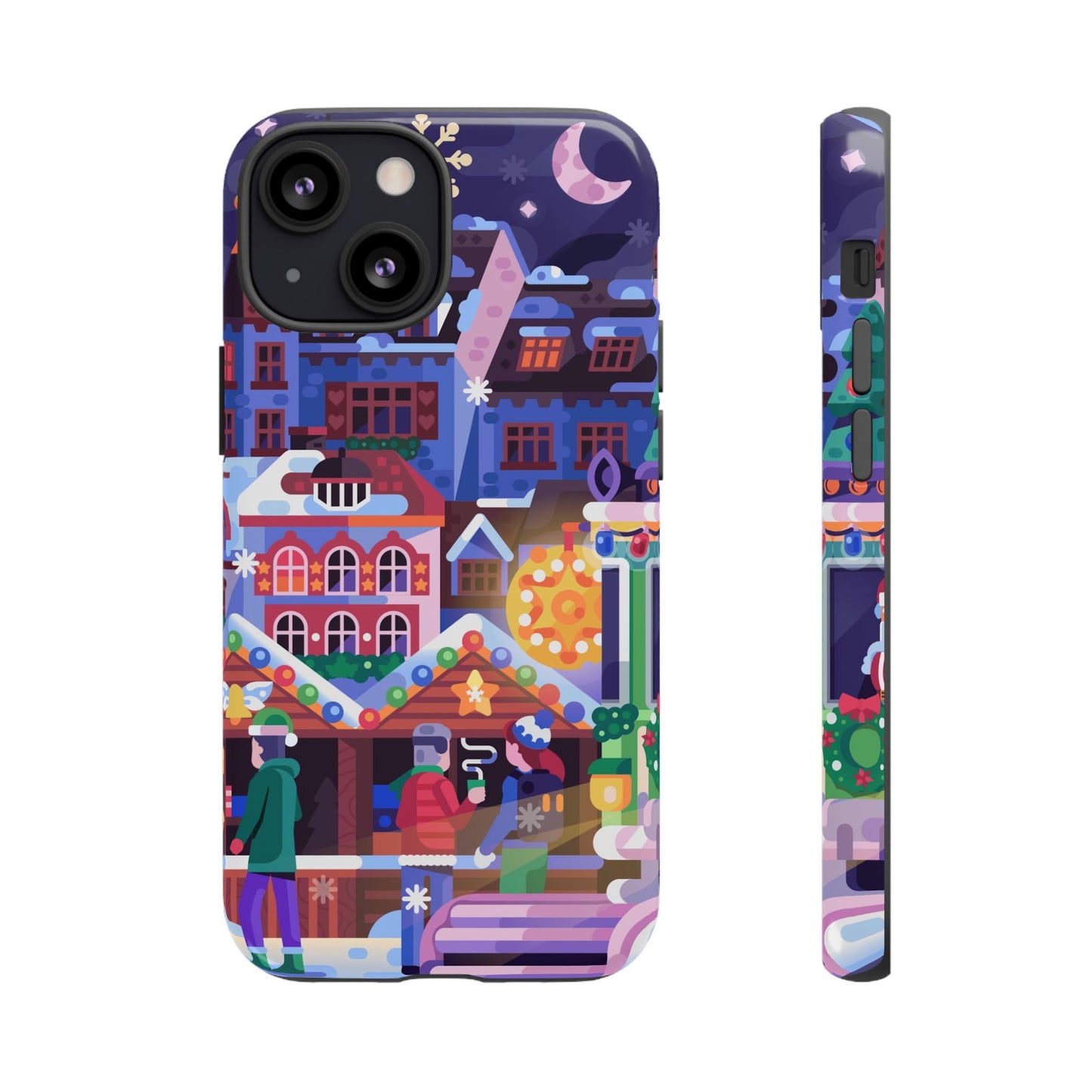 Christmas fair in Old Town: Holiday-Themed case for iPhone, Samsung Galaxy and Google Pixel