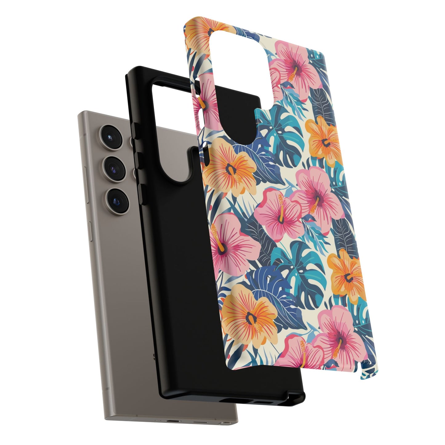 Hibiscus: Cute Floral Phone Case for iPhone, Samsung and Google Pixel