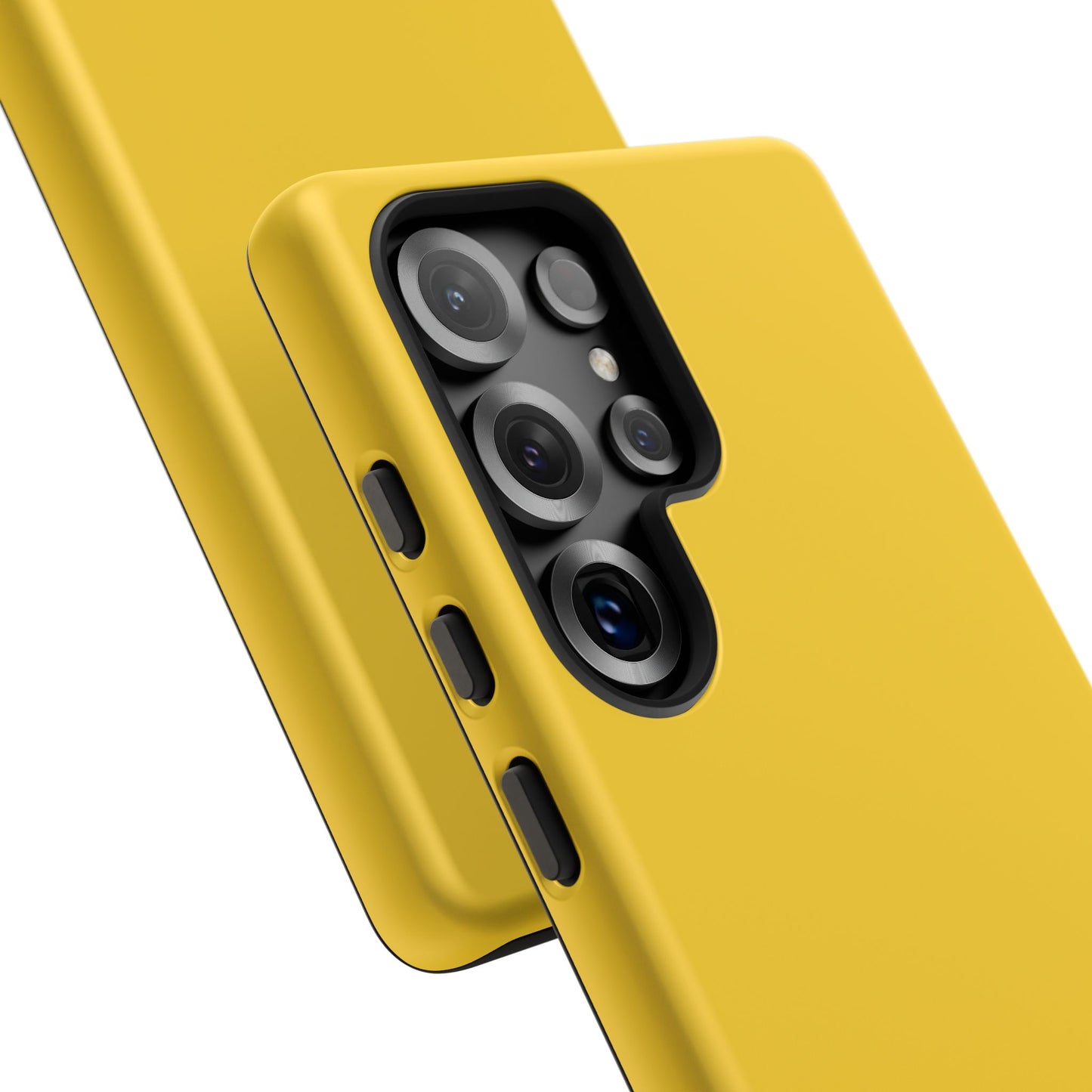 Luscious Yellow: Plain Sunburst-Inspired Color for iPhone, Samsung Galaxy and Google Pixel devices