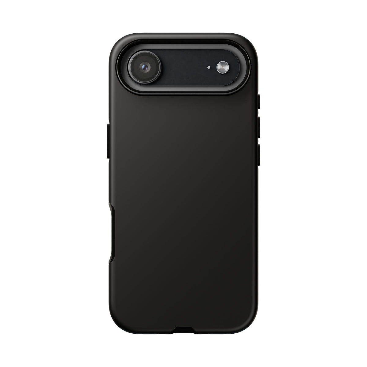 Space Black: Pure black phone case for iPhone, Samsung Galaxy and Google Pixel devices